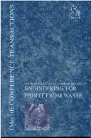 Cover of: Engineering for Profit from Waste VI (Imeche Event Publications)