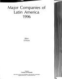 Cover of: Major companies of Latin America. | 