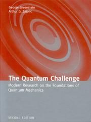 Cover of: The Quantum Challenge by George Greenstein