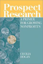 Cover of: Prospect Research by Cecilia Hogan