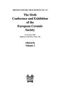 Cover of: The Sixth Conference and Exhibition of the European Ceramic Society Extended Abstracts (British Ceramic Proceedings, 60) by Institute of Materials