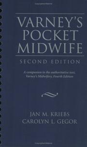 Cover of: Varney's Pocket Midwife by Jan M. Kriebs