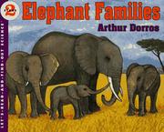 Elephant Families by Arthur Dorros