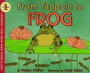 Cover of: From Tadpole to Frog