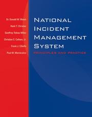 Cover of: National Incident Management System: Principles and Practice