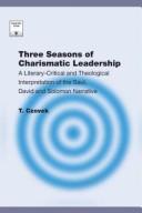 Cover of: Three Seasons Of Charismatic Leadership (Regnum Studies in Mission)