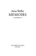 Cover of: Memoirs