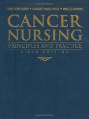 Cover of: Cancer Nursing by 