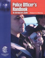 Police Officer's Handbook by Robert S. Stering