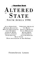Cover of: Altered state: South Africa 1990