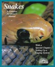Snakes by Richard D. Bartlett