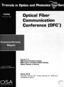 Optical Fiber Communications Conference (Ofc) by Fiber Communication Conference Optical
