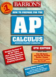 Cover of: AP calculus by Shirley O. Hockett