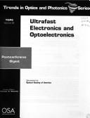 Cover of: Ultrafast electronics and optoelectronics by sponsored by Optical Society of America.