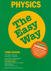 Cover of: Physics the easy way by Robert L. Lehrman