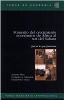 cover of Promoting Growth in Sub-Saharan Africa