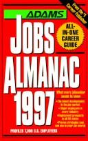 Cover of: Jobs Almanac 1997 (Adams Jobs Almanac) by 