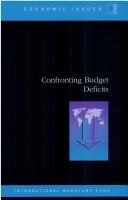 Cover of: Confronting budget deficits (Economic issues) | Rozlyn Coleman
