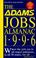 Cover of: The Adams Jobs Almanac 1996 (Adams Jobs Almanac)