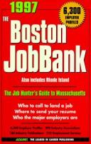 Cover of: The Boston Jobbank 1997 (Job Bank Series) by Steven Graber