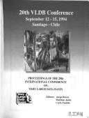 Proceedings 1994 VLDB Conference by VLDB