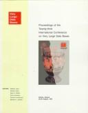 Cover of: Proceedings of the Twenty-Third International Conference on Very Large Databases: Athens, Greece 26-29 August, 1997