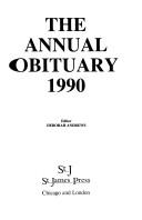 The Annual Obituary 1990 (Annual Obituary) cover