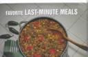 Cover of: Favorite Last-Minute Meals