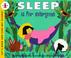 Cover of: Sleep Is for Everyone (Let's-Read-and-Find-Out Science 1)