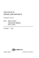Cover of: Advances in applied lipid research by Fred B. Padley
