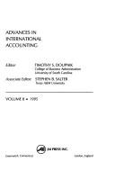 Cover of: Advances in international accounting.