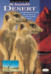 Cover of: The Hospitable Desert (Natural World)