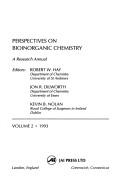 Cover of: Perspectives on Bioinorganic Chemistry, Volume 2 (Perspectives on Bioinorganic Chemistry)