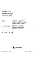 Cover of: Advances in International Accounting 1996 (Advances in International Accounting)