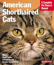 Cover of: American shorthair cats by Karen Leigh Davis