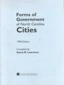 Cover of: Forms of North Carolina Cities