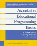 Cover of: Crisp: Association Educational Programming Basics (Crisp Professional Series)