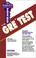Cover of: Pass key to the GRE TEST, Graduate Record Examination