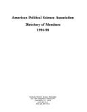 Cover of: American Political Science Association Directory of Members 1994-96 by American Political Science Association.