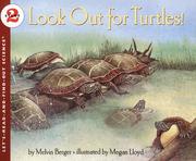 Cover of: Look Out for Turtles! (Let's-Read-and-Find-Out Science 2) by Melvin Berger