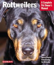 Cover of: Rottweilers (Complete Pet Owner's Manuals)