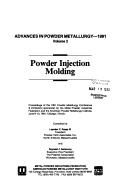 Cover of: Powder metallurgy conference by Powder Metallurgy Conference (1991 Chicago, Illnois), Powder Metallurgy Conference (1991 Chicago, Illnois)