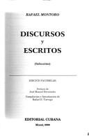 Cover of: Discursos y escritos: SeleccioÌn