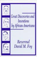 Cover of: Great Discoveries and Inventions by African-Americans by David M. Foy