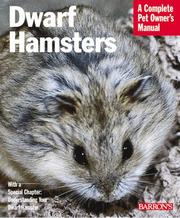 Cover of: Dwarf Hamsters (Complete Pet Owner's Manuals) by Sharon L. Vanderlip DVM