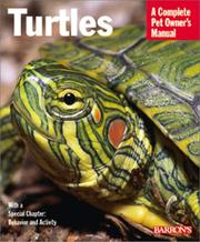 Cover of: Turtles (Complete Pet Owner's Manuals)