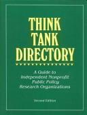 Cover of: Think Tank Directory by Lynn Hellebust