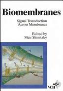 Cover of: Biomembranes by Meir Shinitzky