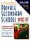 Cover of: Peterson's Guide to Private Secondary Schools 1996-97 (17th ed. Annual)