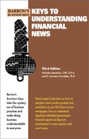 Cover of: Keys to understanding the financial news